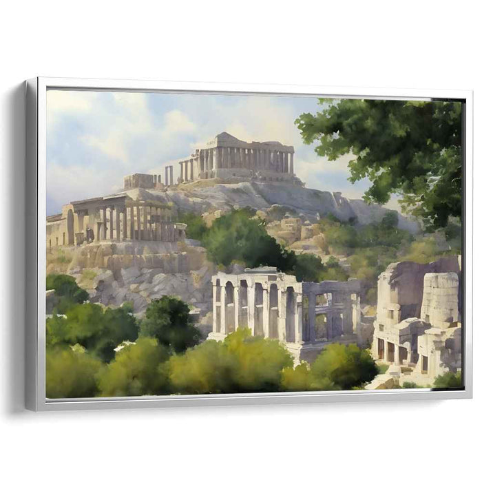 Watercolor Acropolis #102
