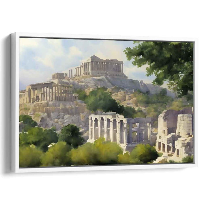 Watercolor Acropolis #102