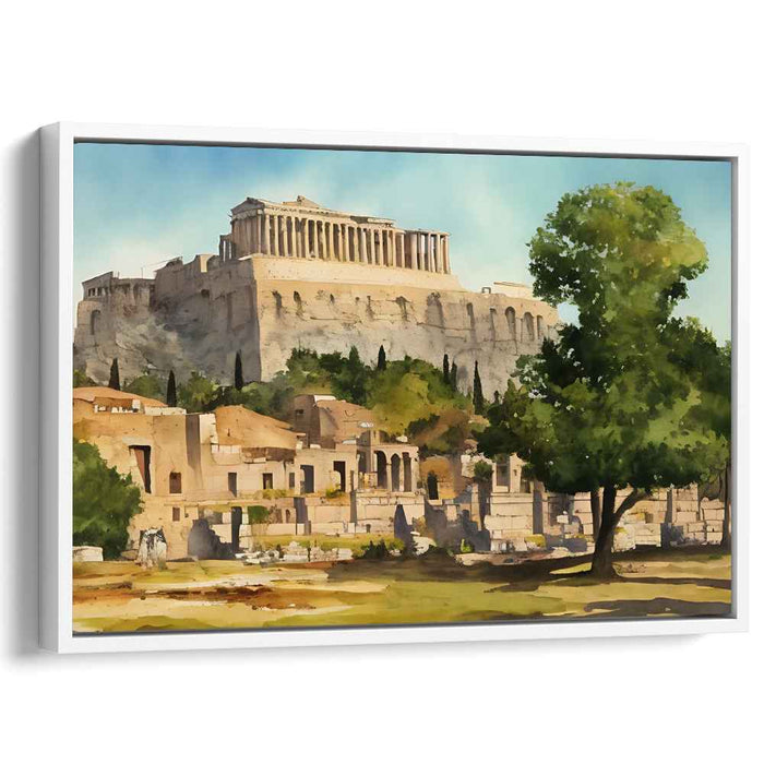 Watercolor Acropolis #108