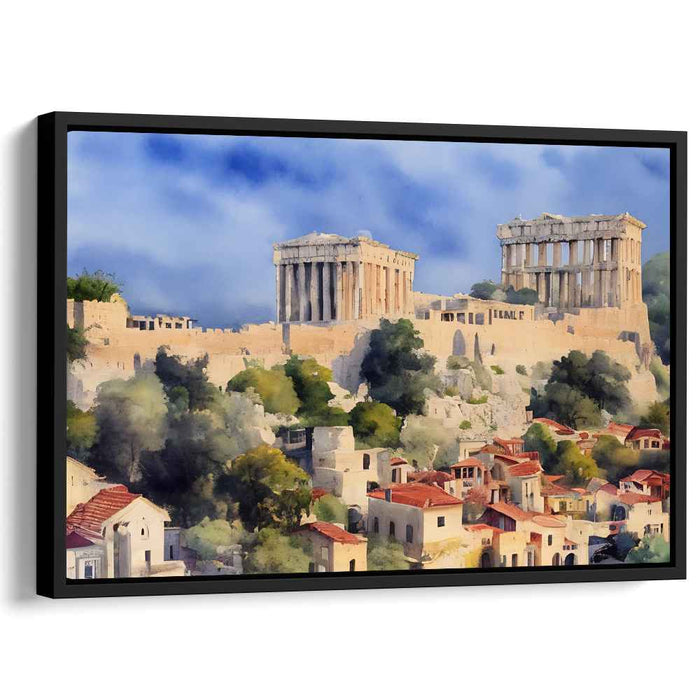 Watercolor Acropolis #118