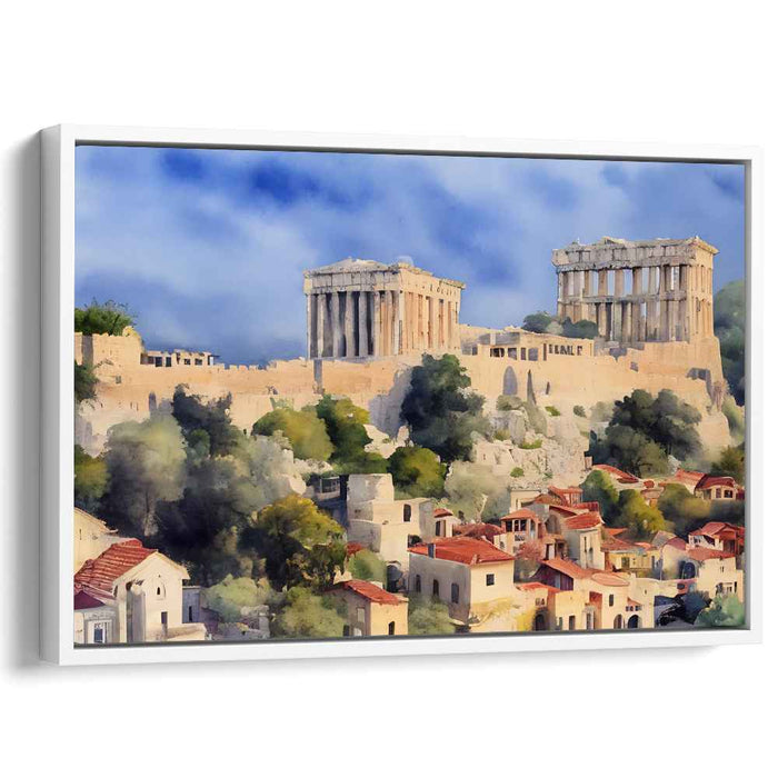 Watercolor Acropolis #118