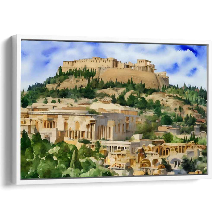 Majestic Ancient Citadel: A Timeless Tribute to Classical Architecture