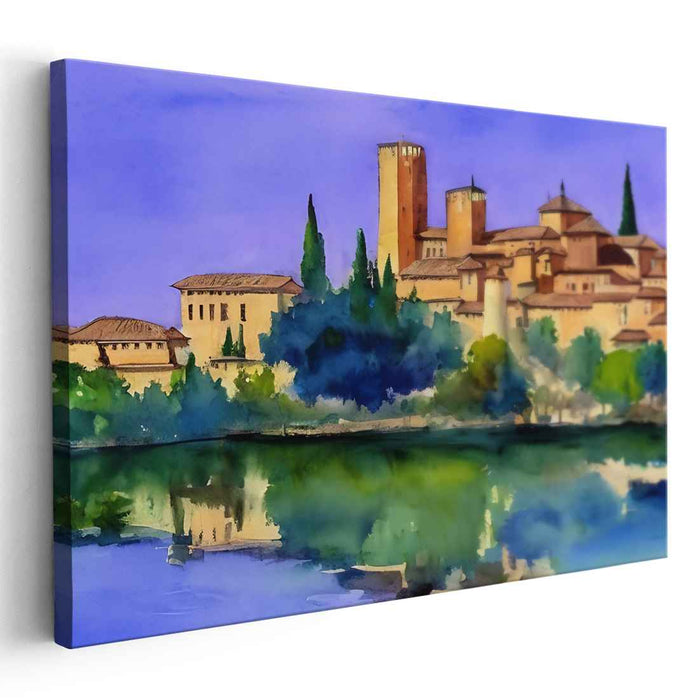 Watercolor Alhambra #102