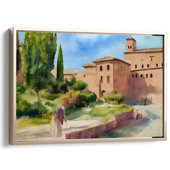 Watercolor Alhambra #105