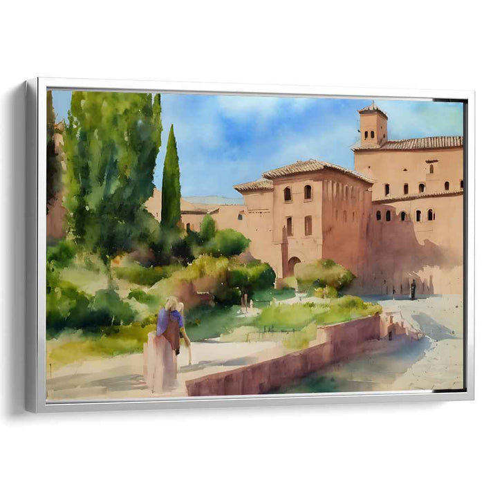 Watercolor Alhambra #105