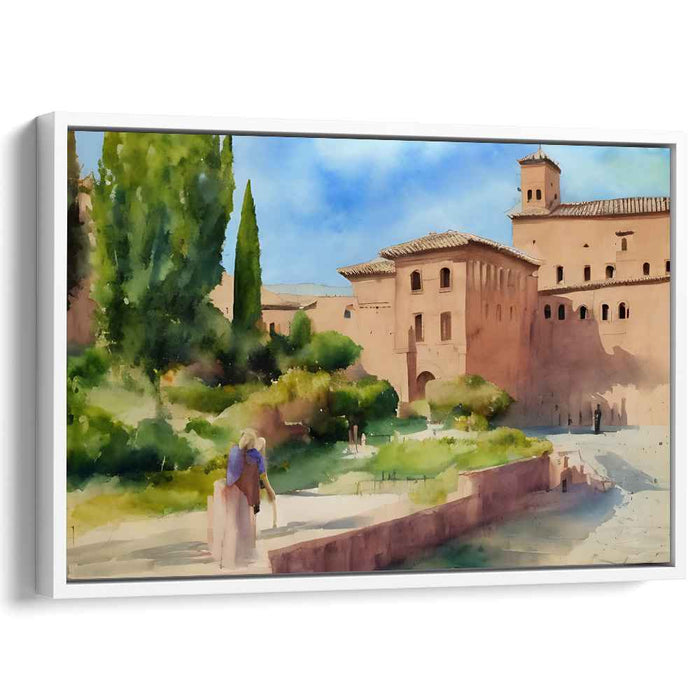 Watercolor Alhambra #105