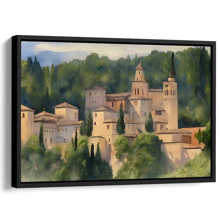 Watercolor Alhambra #107