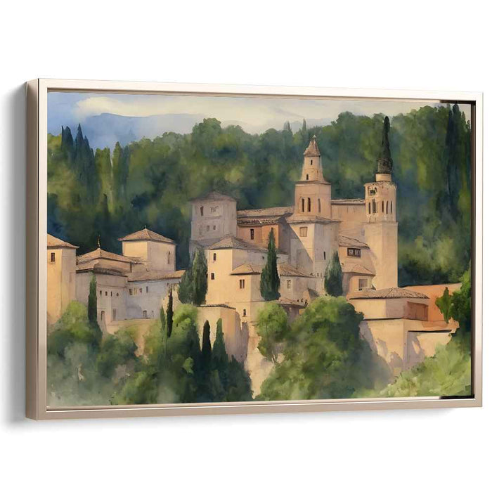 Watercolor Alhambra #107