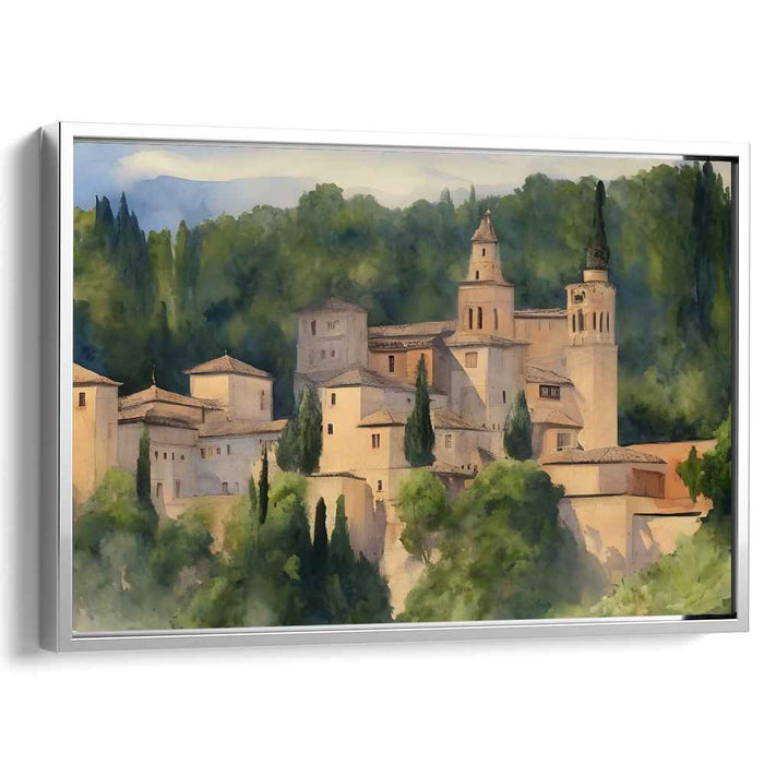 Watercolor Alhambra #107