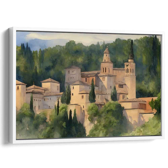 Watercolor Alhambra #107