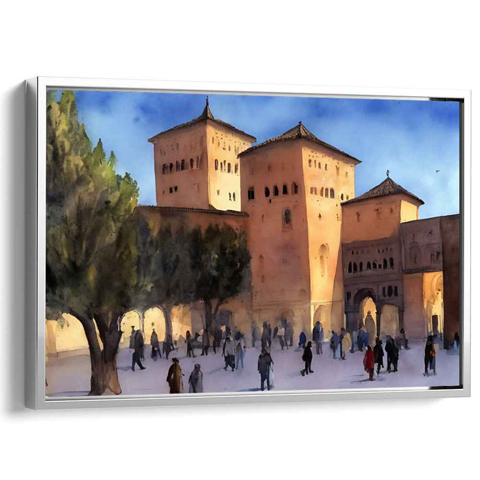 Sunlit Alhambra: A Day in History's Embrace
