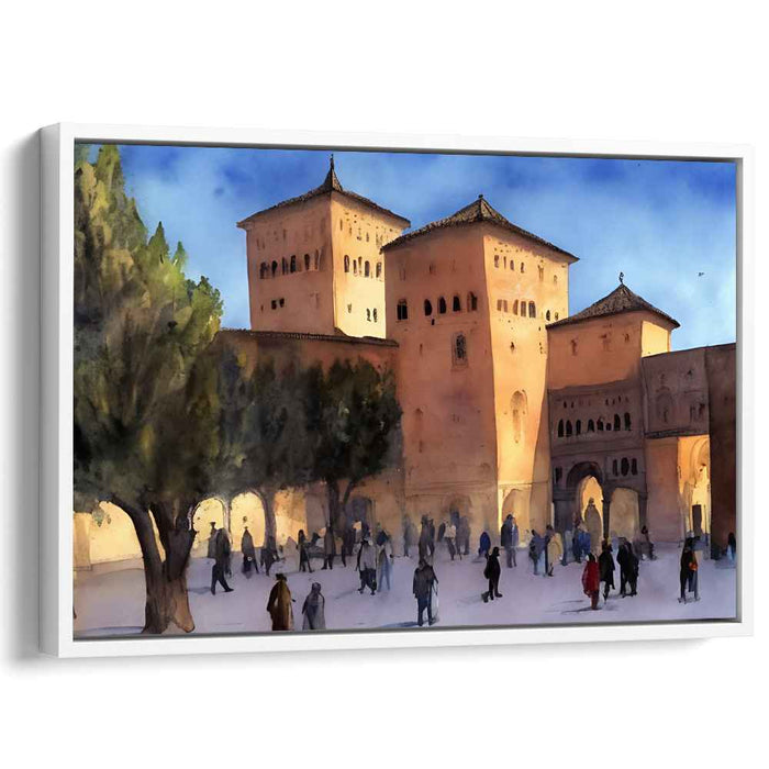 Sunlit Alhambra: A Day in History's Embrace