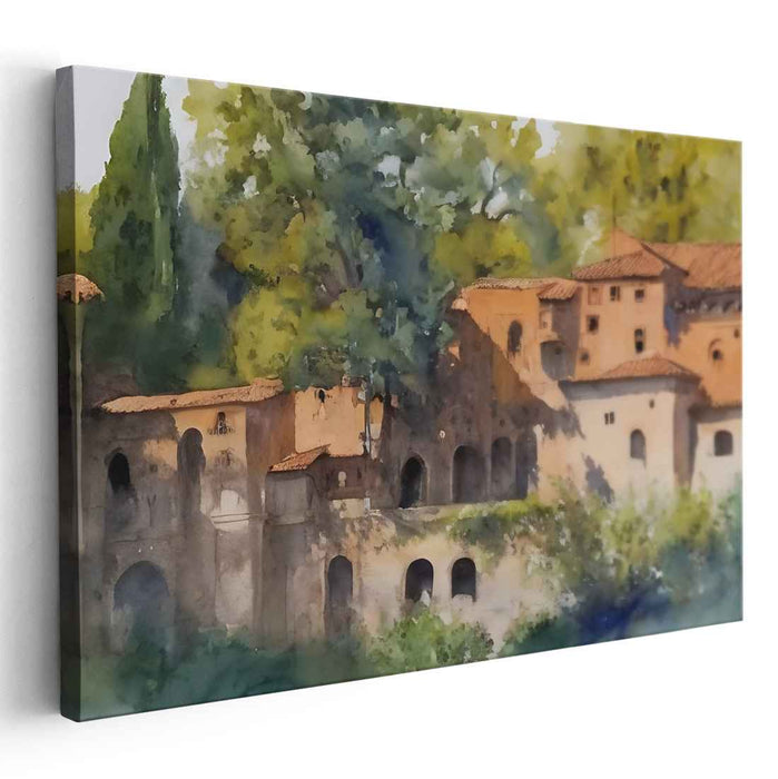 Watercolor Alhambra #118