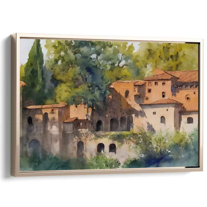 Watercolor Alhambra #118