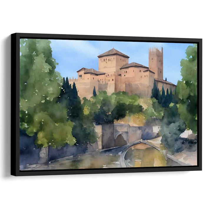 Watercolor Alhambra #125