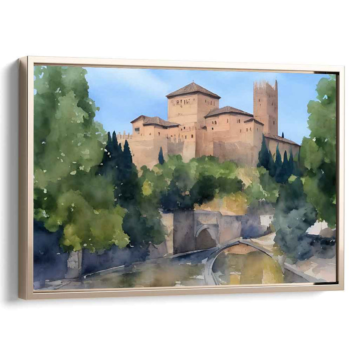 Watercolor Alhambra #125