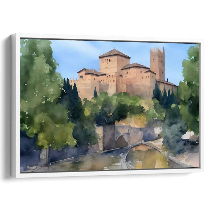 Watercolor Alhambra #125