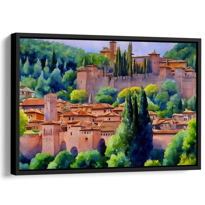 Watercolor Alhambra #134