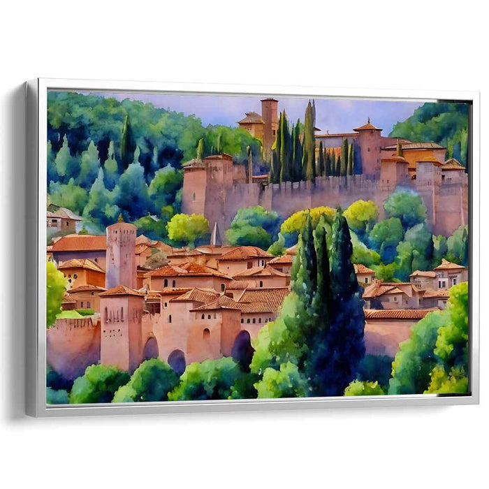 Watercolor Alhambra #134