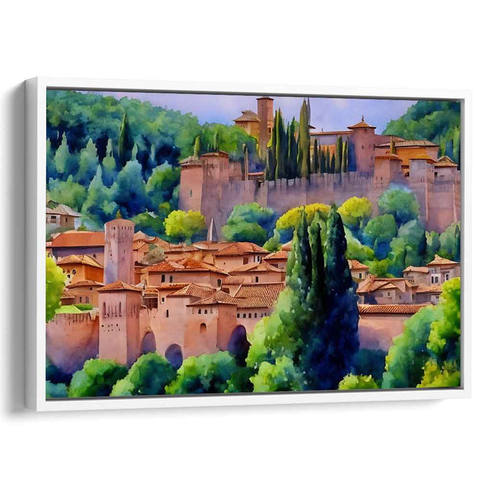 Watercolor Alhambra #134
