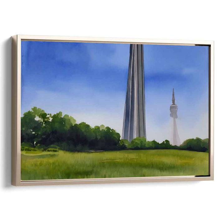 Watercolor CN Tower #101