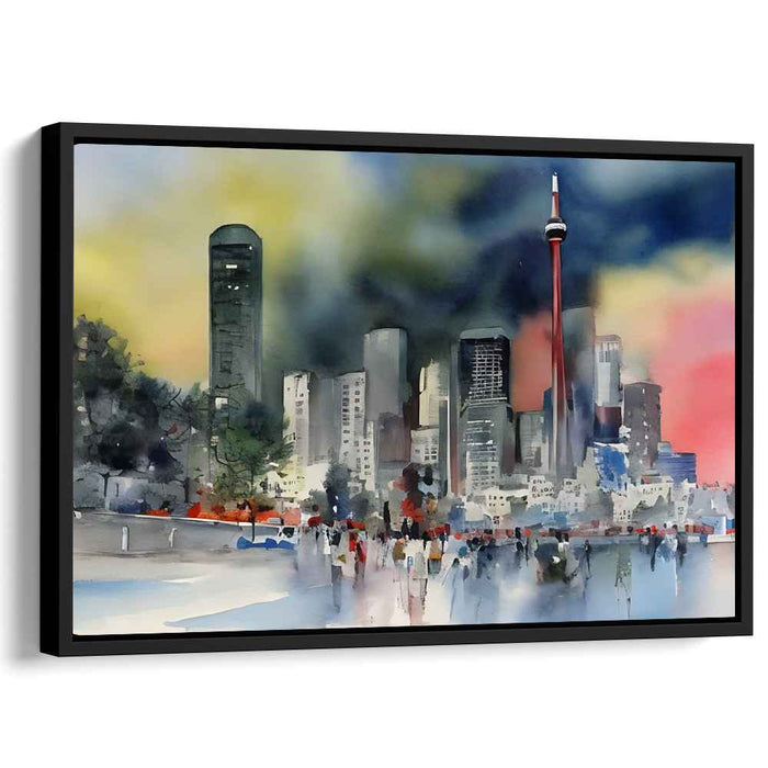 Watercolor CN Tower #105