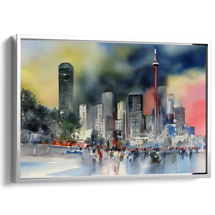 Watercolor CN Tower #105