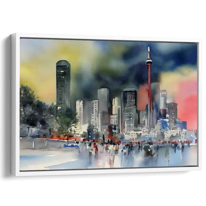 Watercolor CN Tower #105