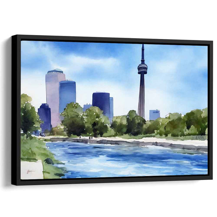 Watercolor CN Tower #106