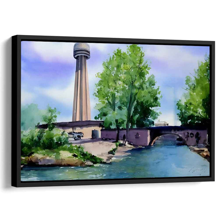 Watercolor CN Tower #113