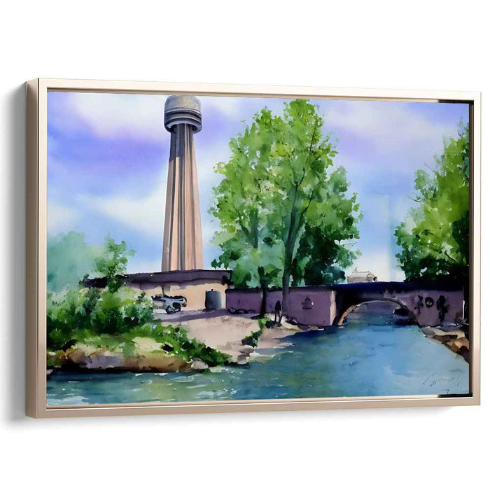 Watercolor CN Tower #113