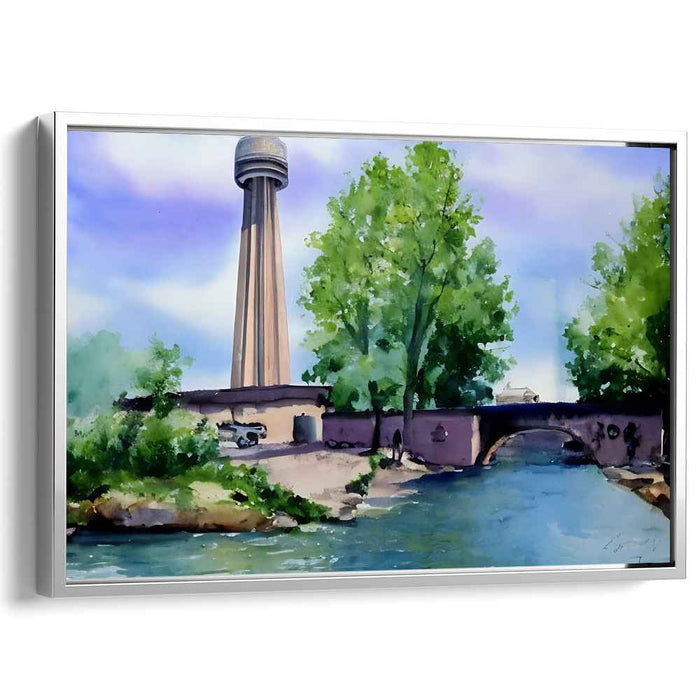 Watercolor CN Tower #113