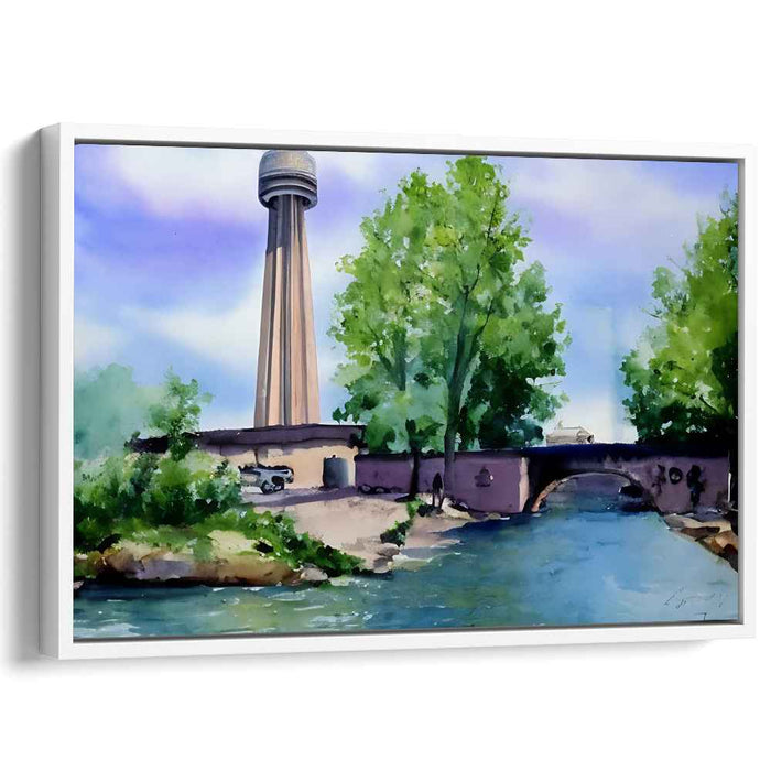 Watercolor CN Tower #113