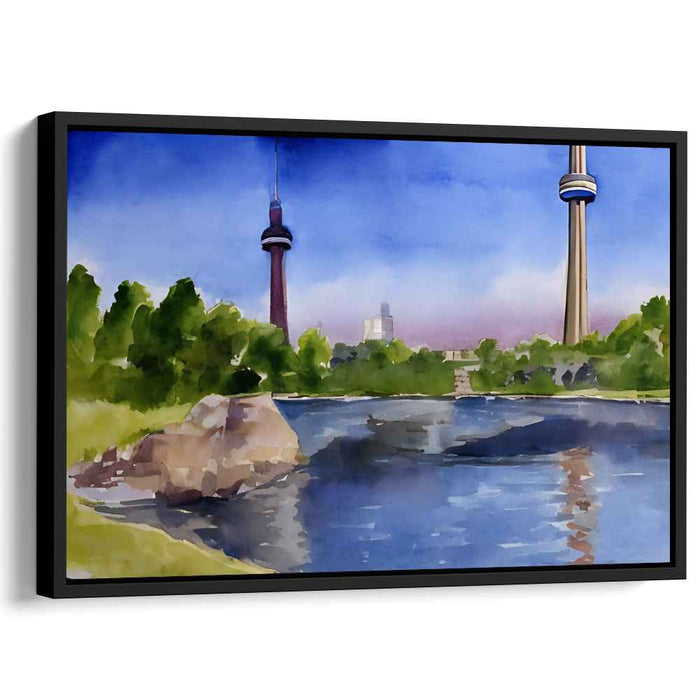 Watercolor CN Tower #114