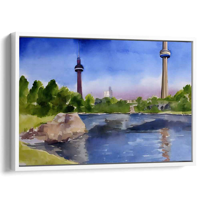 Watercolor CN Tower #114