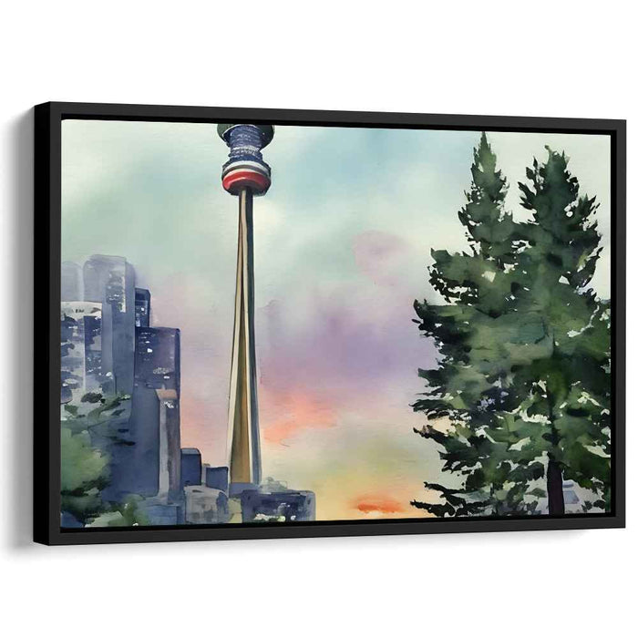 Watercolor CN Tower #122
