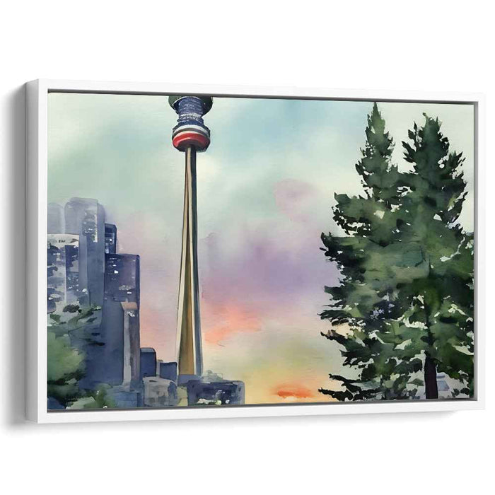 Watercolor CN Tower #122