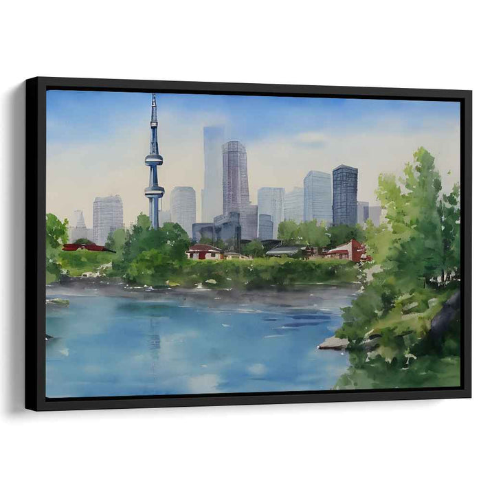 Watercolor CN Tower #127