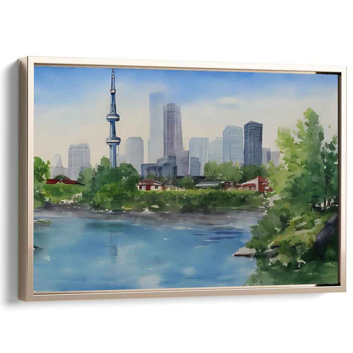 Watercolor CN Tower #127