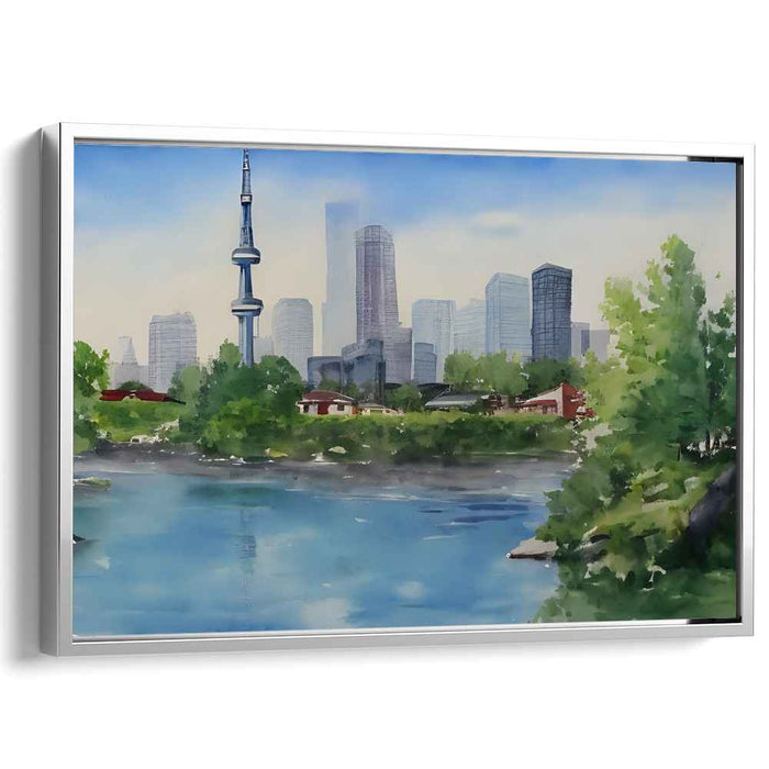 Watercolor CN Tower #127