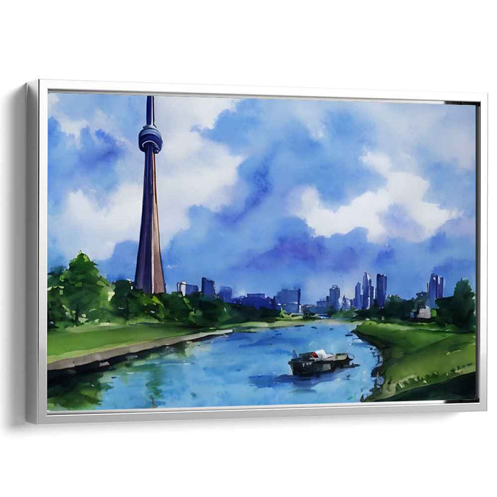 Watercolor CN Tower #139