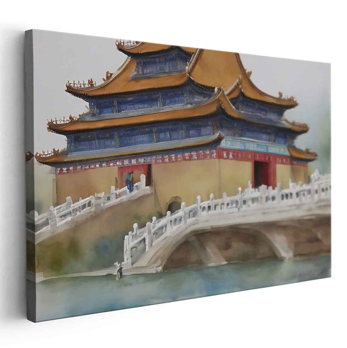 Watercolor Forbidden City #103