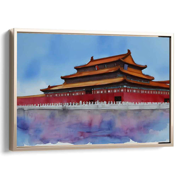 Watercolor Forbidden City #117