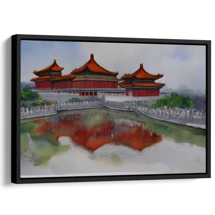 Watercolor Forbidden City #131