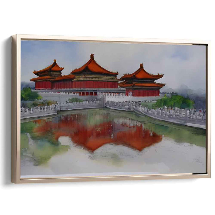 Watercolor Forbidden City #131