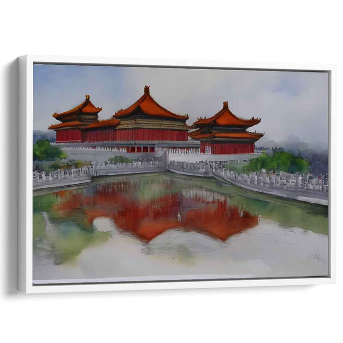 Watercolor Forbidden City #131