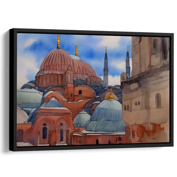 Watercolor Hagia Sophia #105