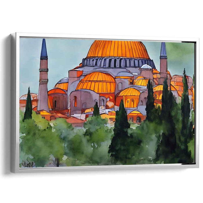 Watercolor Hagia Sophia #111