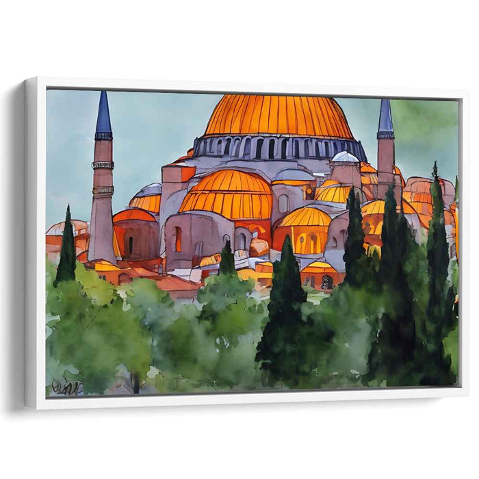 Watercolor Hagia Sophia #111