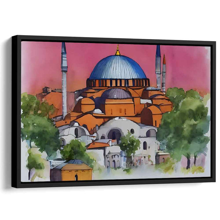 Watercolor Hagia Sophia #114